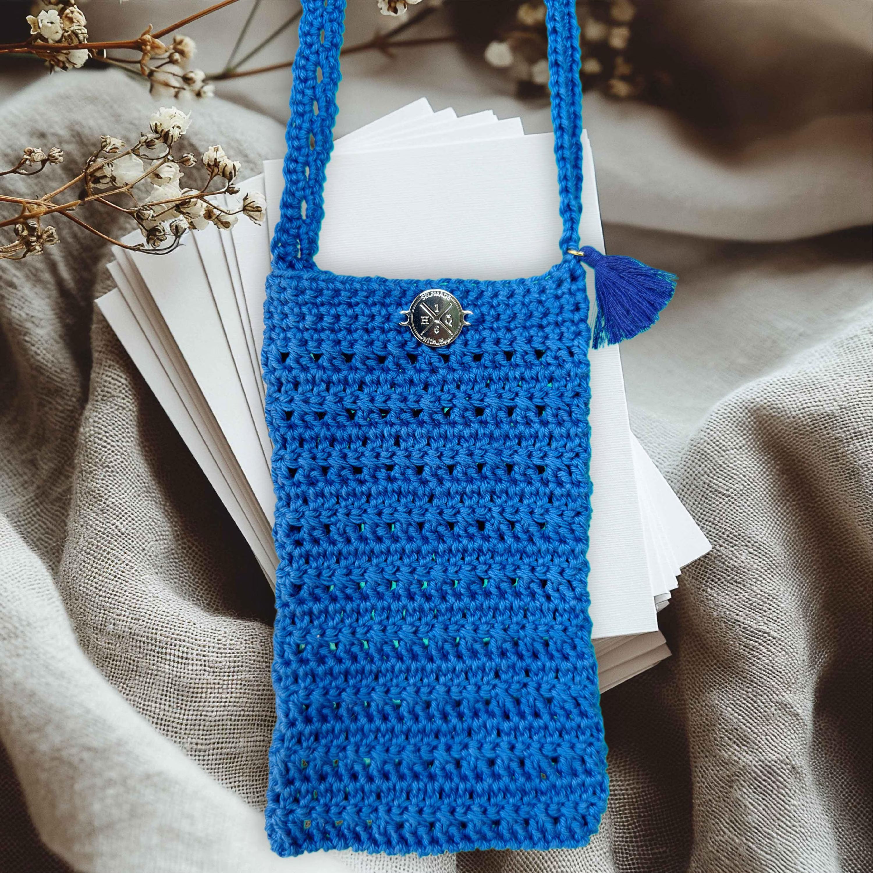 Handytasche gehäkelt zum umhängen