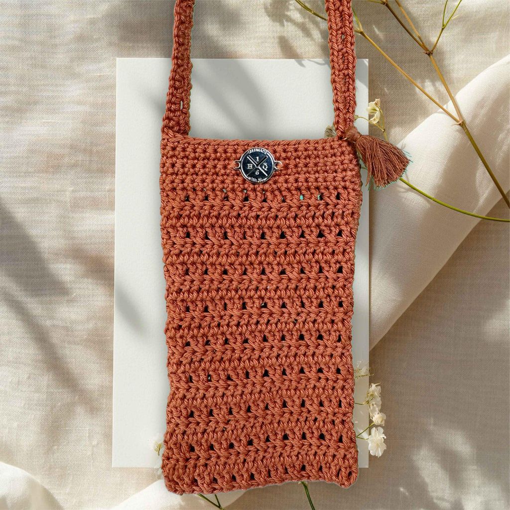 Handytasche gehäkelt zum umhängen