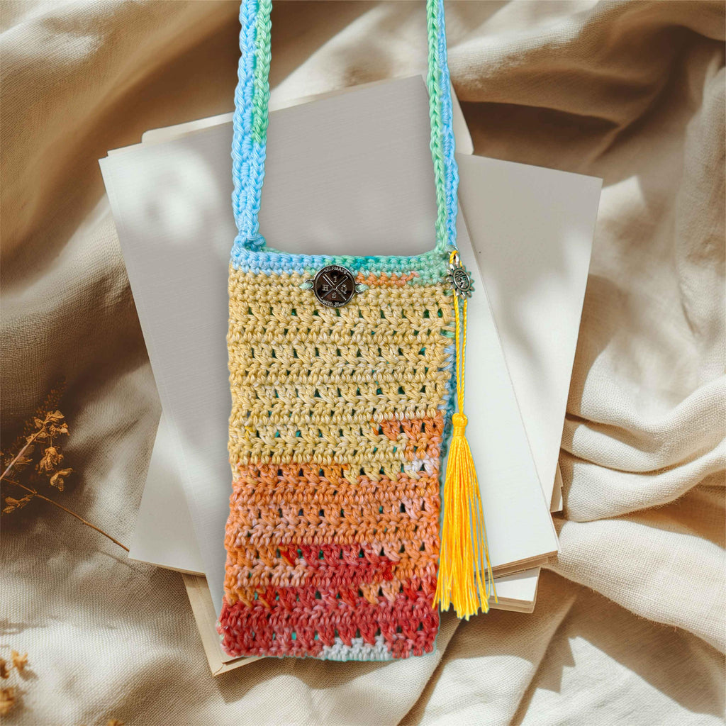 Handytasche gehäkelt zum umhängen