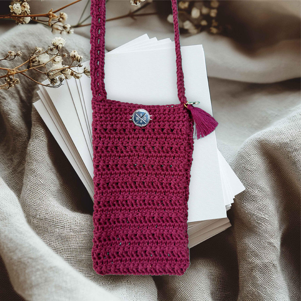 Handytasche gehäkelt zum umhängen