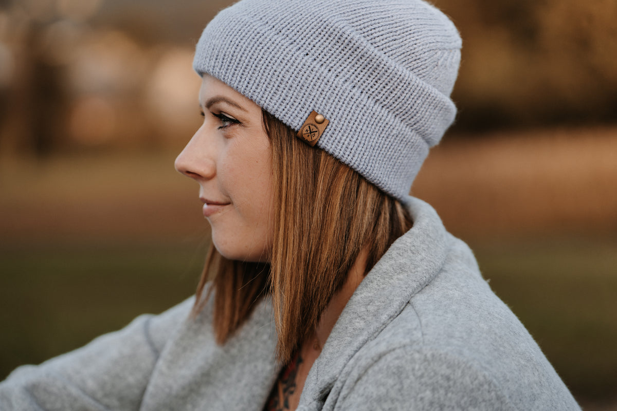 Beanie model Benny, hand-knitted