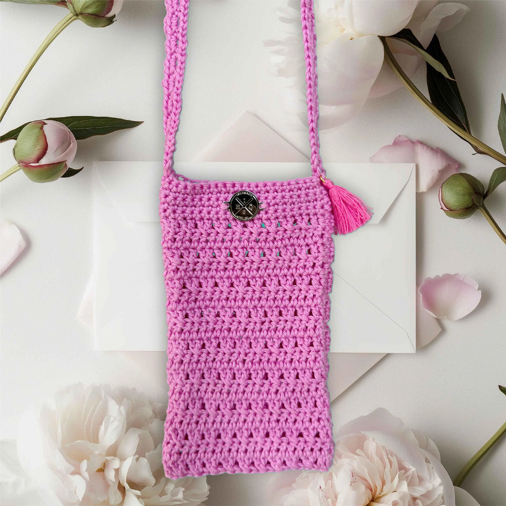 Handytasche gehäkelt zum umhängen