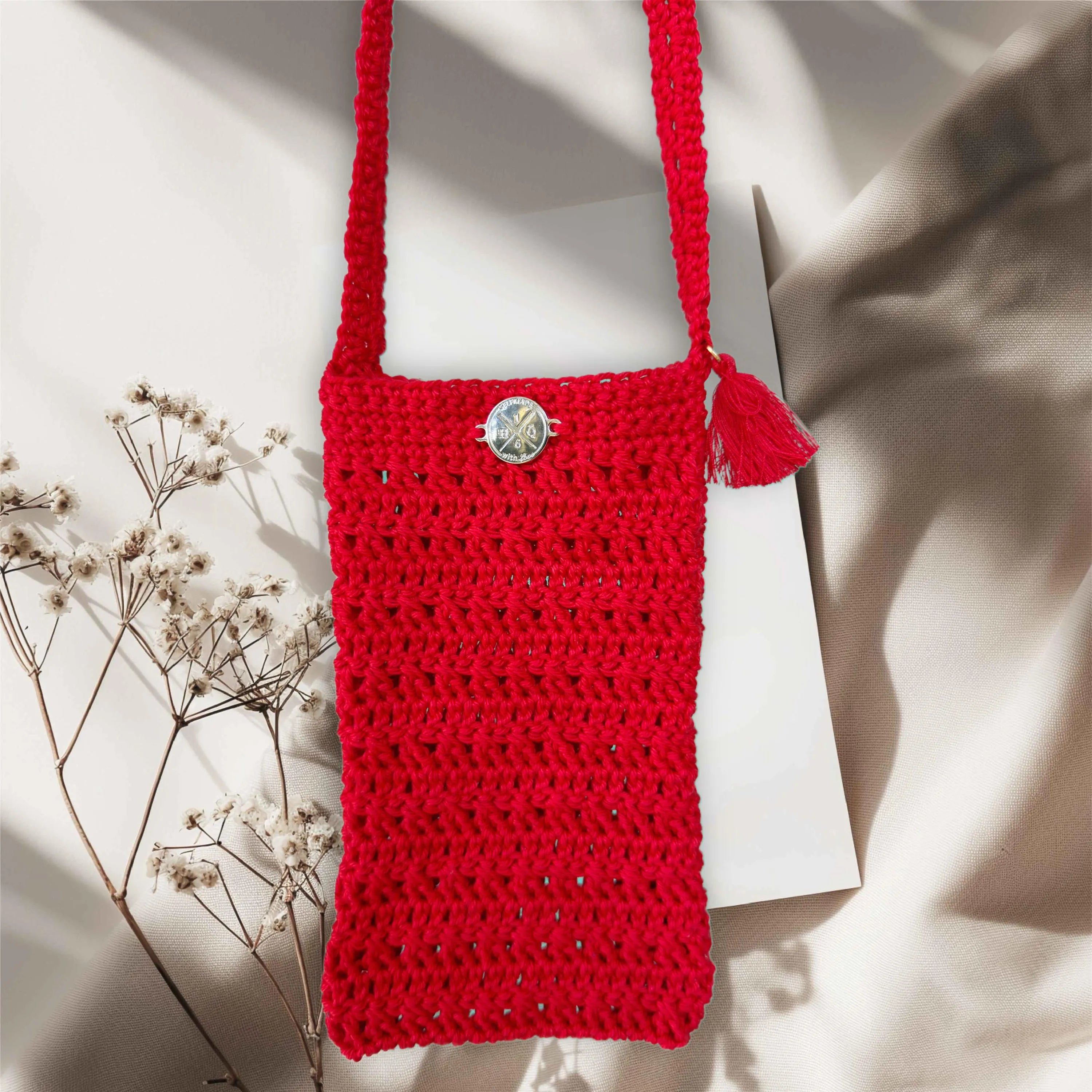 Handytasche gehäkelt zum umhängen